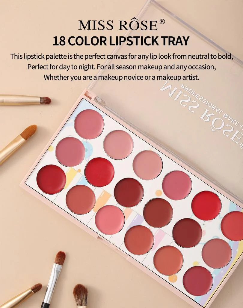 18 Color Lipstick Kit - Image 3