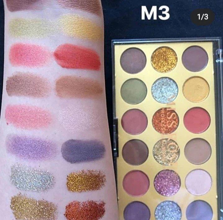 Miss Rose 18 Color Matte Shimmer Eyeshadow Palette - Image 10