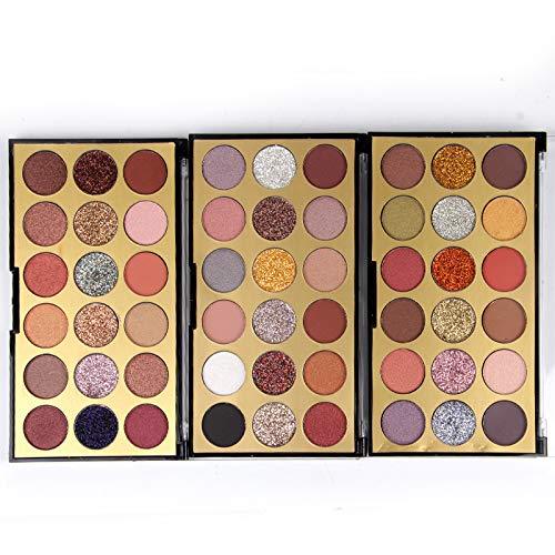 Miss Rose 18 Color Matte Shimmer Eyeshadow Palette - Image 11