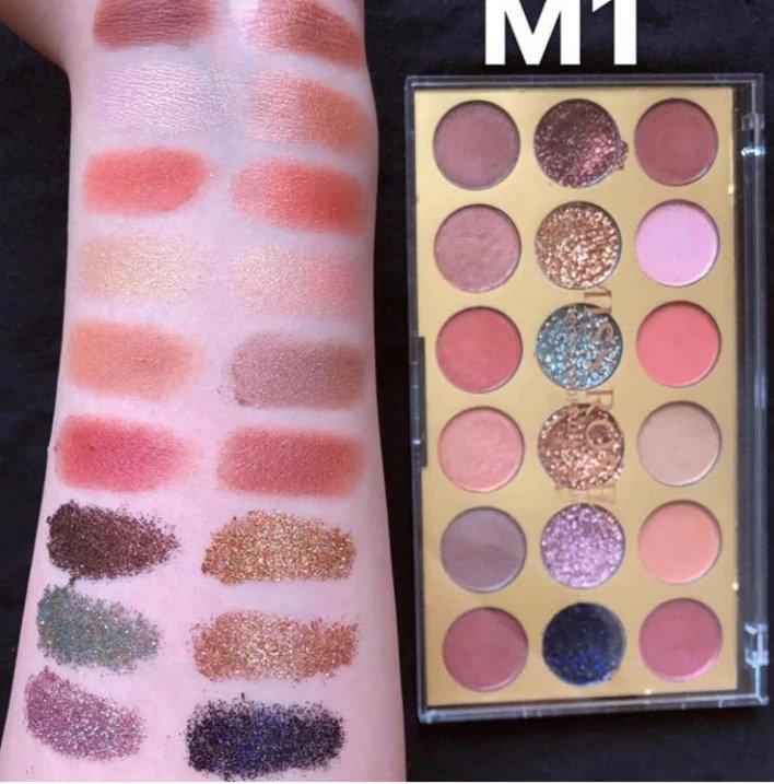 Miss Rose 18 Color Matte Shimmer Eyeshadow Palette - Image 8