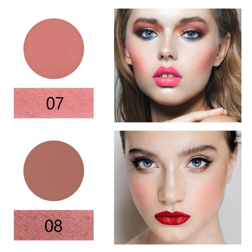 8 Colors MISS ROSE Blush Palette - Image 14