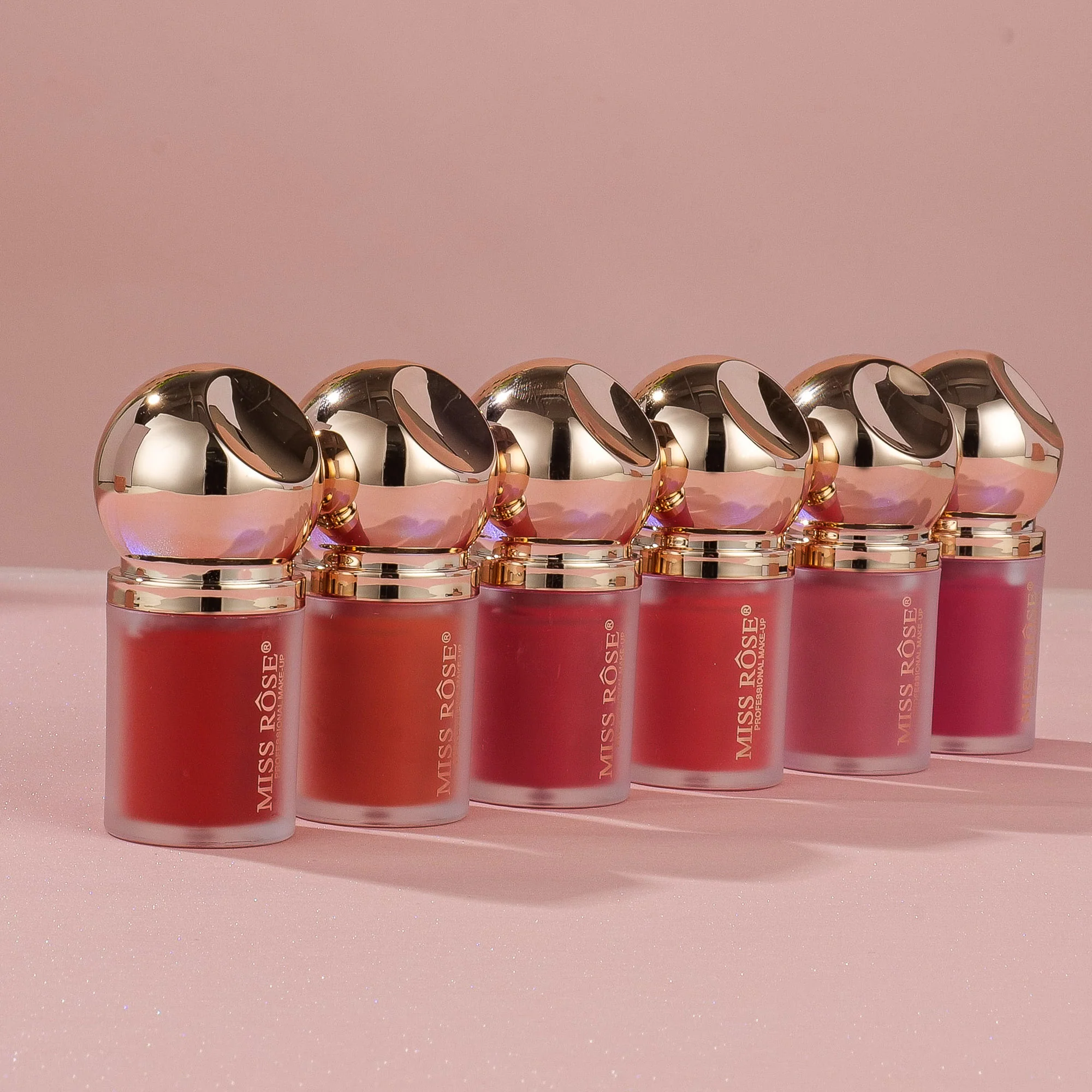 Astronaut's Golden Helmet Liquid Matte Blush - Image 3