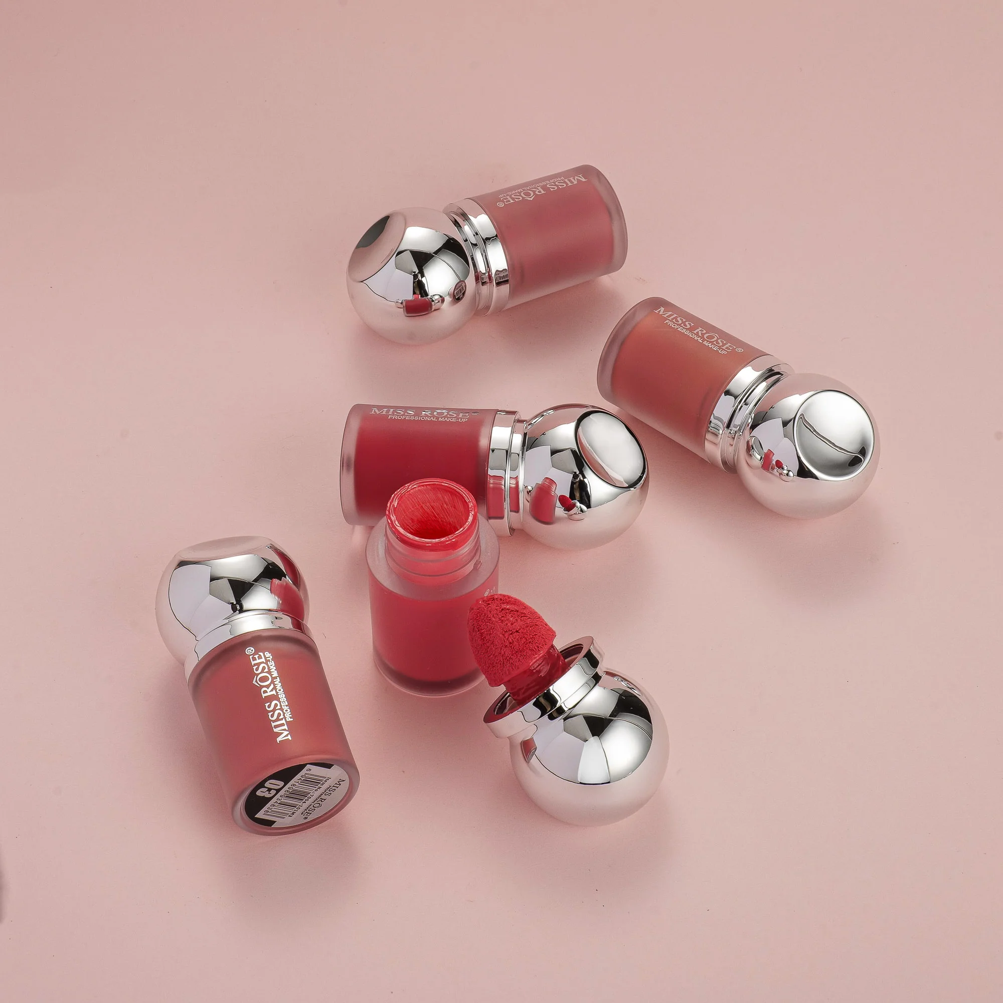 Astronaut's Golden Helmet Liquid Matte Blush - Image 4