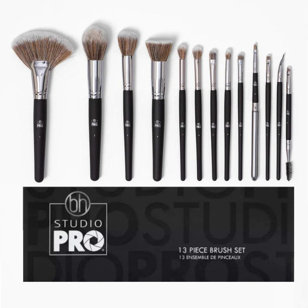 BH Cosmetics Studio Pro 13 Pieces Brush Set - Image 3