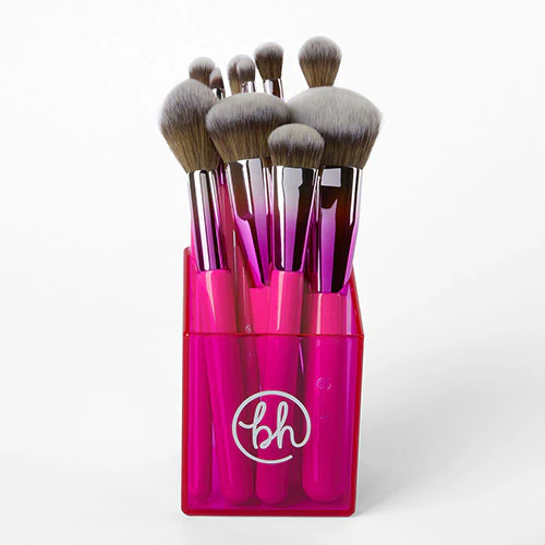 Midnight Festival Brush Set 10 Piece Brush Collection with Brush Holder - Image 3