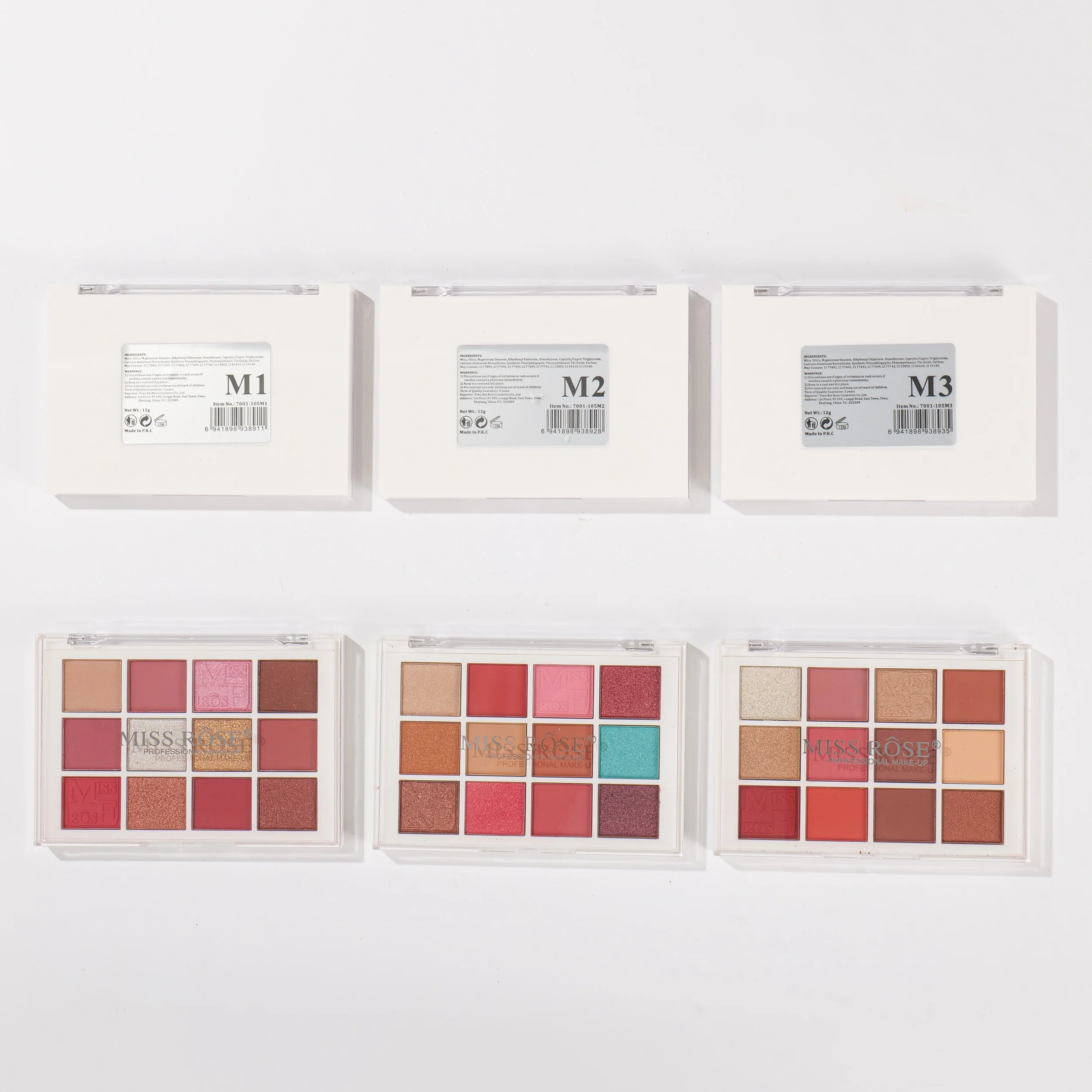 Miss Rose 12 Color Eyeshadow Palette - Image 10