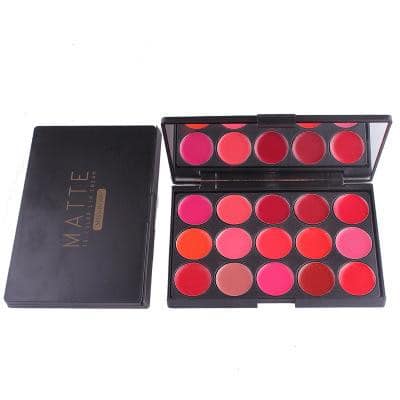 Miss Rose 15 Color Lipstick Matte Lip Cream Palette - Image 5