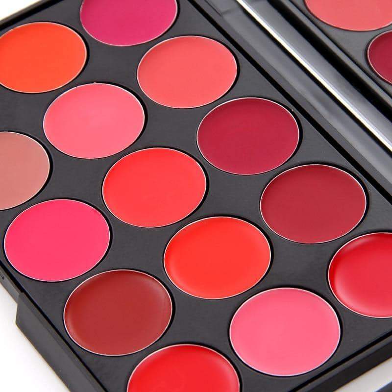 Miss Rose 15 Color Lipstick Matte Lip Cream Palette - Image 8