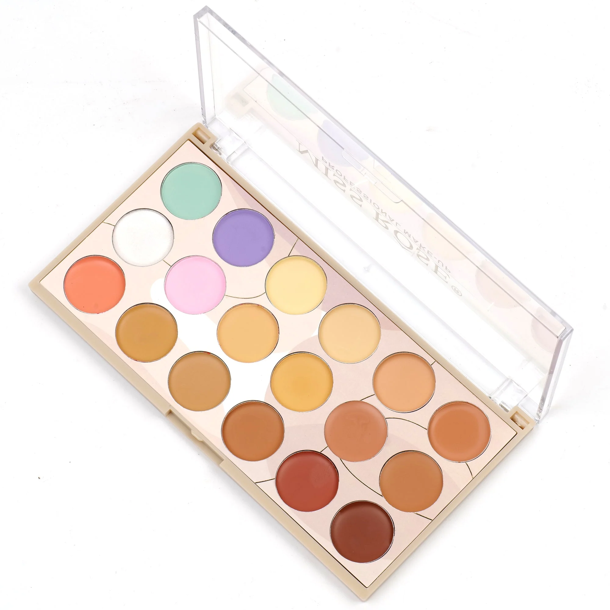Miss Rose 18 Color Concealer and Contour Makeup Palette - Image 3