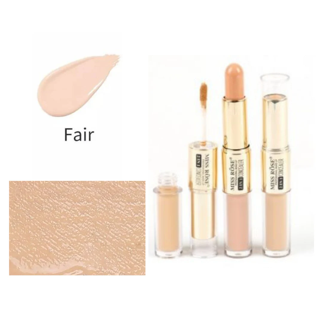 Miss Rose 2 In 1 Liquid Concealer & Concealer Stick - Image 3