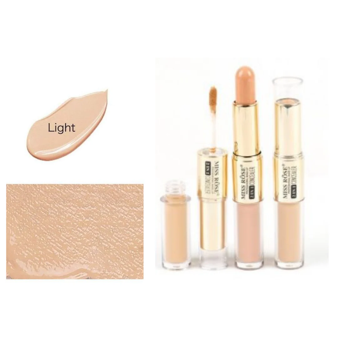 Miss Rose 2 In 1 Liquid Concealer & Concealer Stick - Image 5