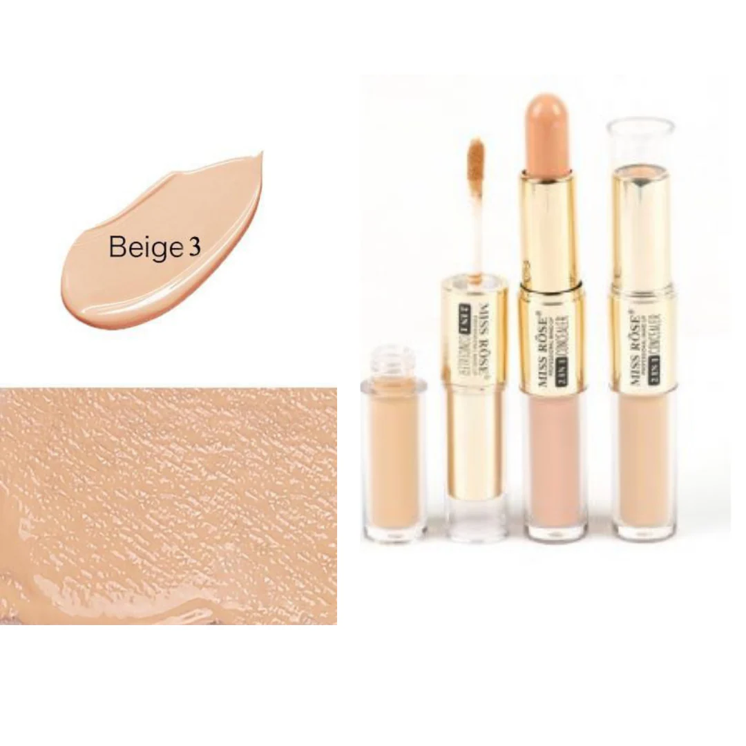 Miss Rose 2 In 1 Liquid Concealer & Concealer Stick - Image 8