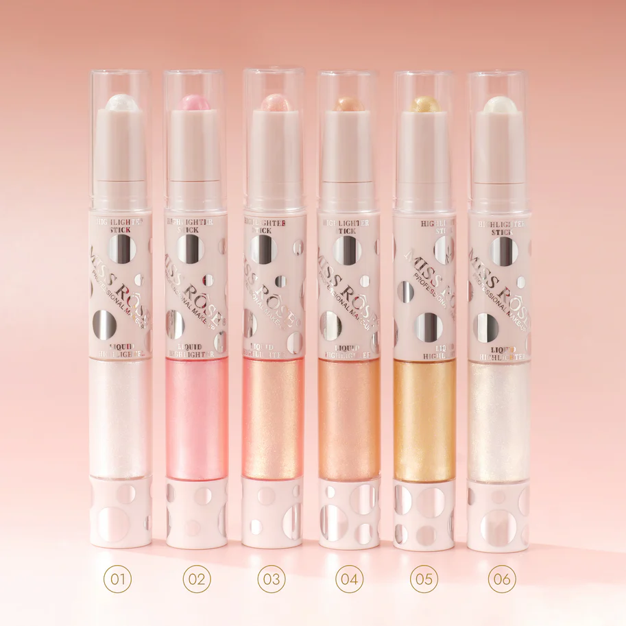 Miss Rose 2 in 1 Liquid Highlighter & Highlighter Stick - Image 4