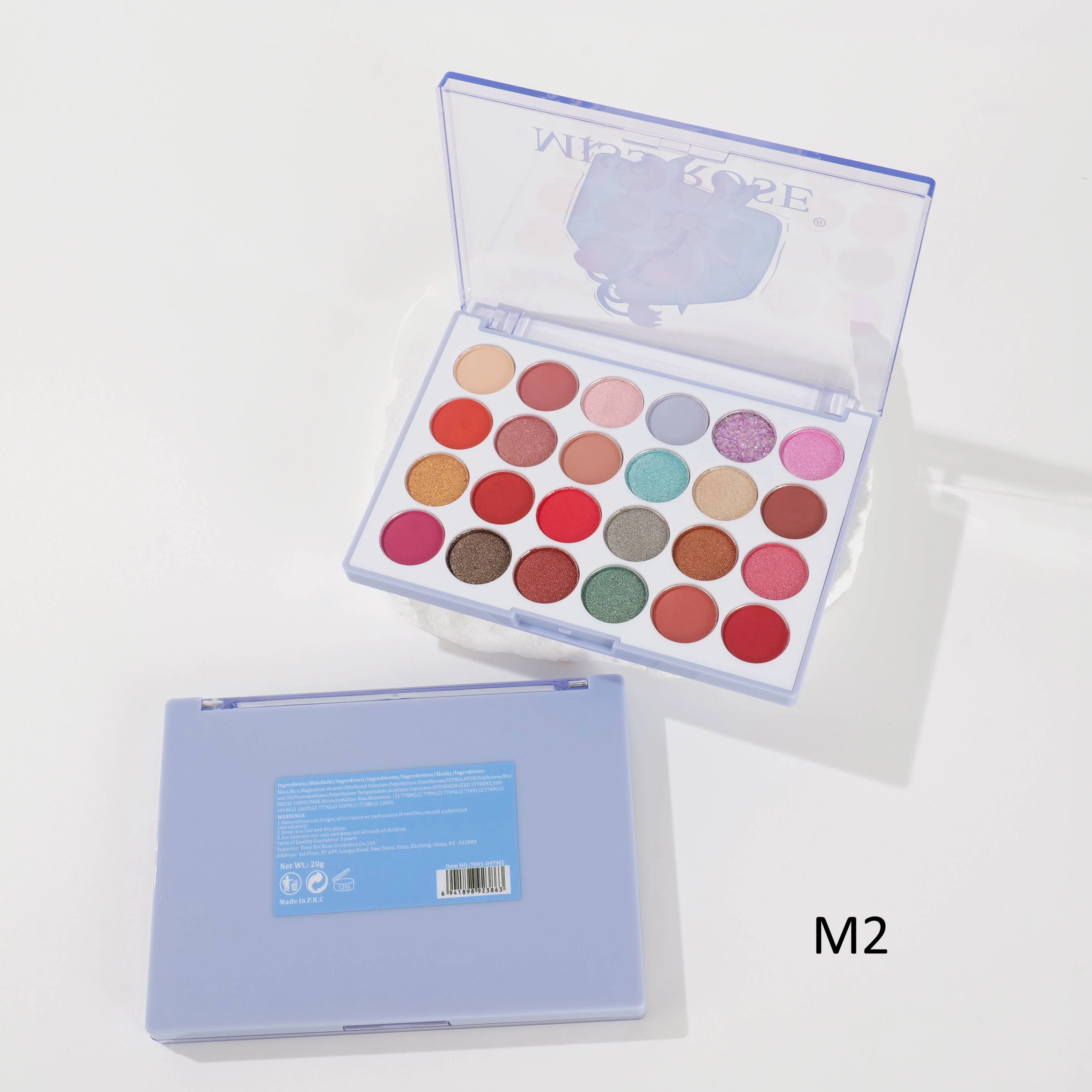 Miss Rose 24 Color Versatile Eyeshadow Palette - Image 4