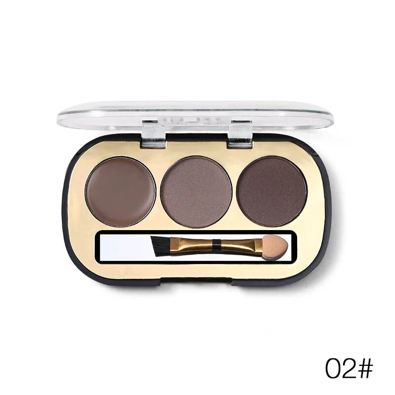Miss Rose 3 Colors Eyebrow Powder - Image 3