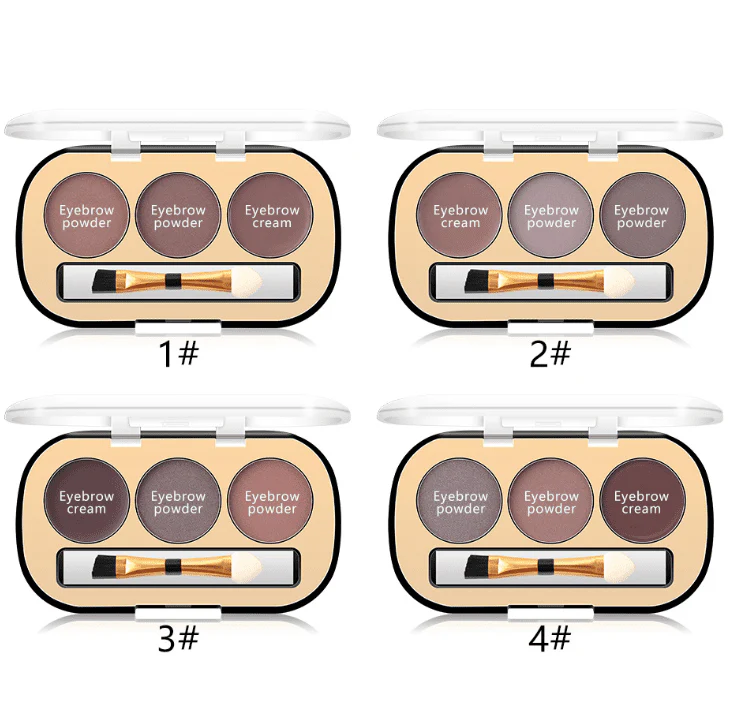 Miss Rose 3 Colors Eyebrow Powder - Image 6