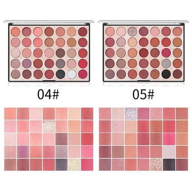Miss Rose 35 Color Fashion Eye Shadow Palette - Image 3