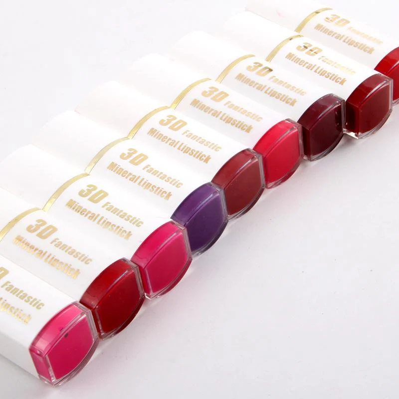 Miss Rose 3D Mineral Lipstick-White - Image 6