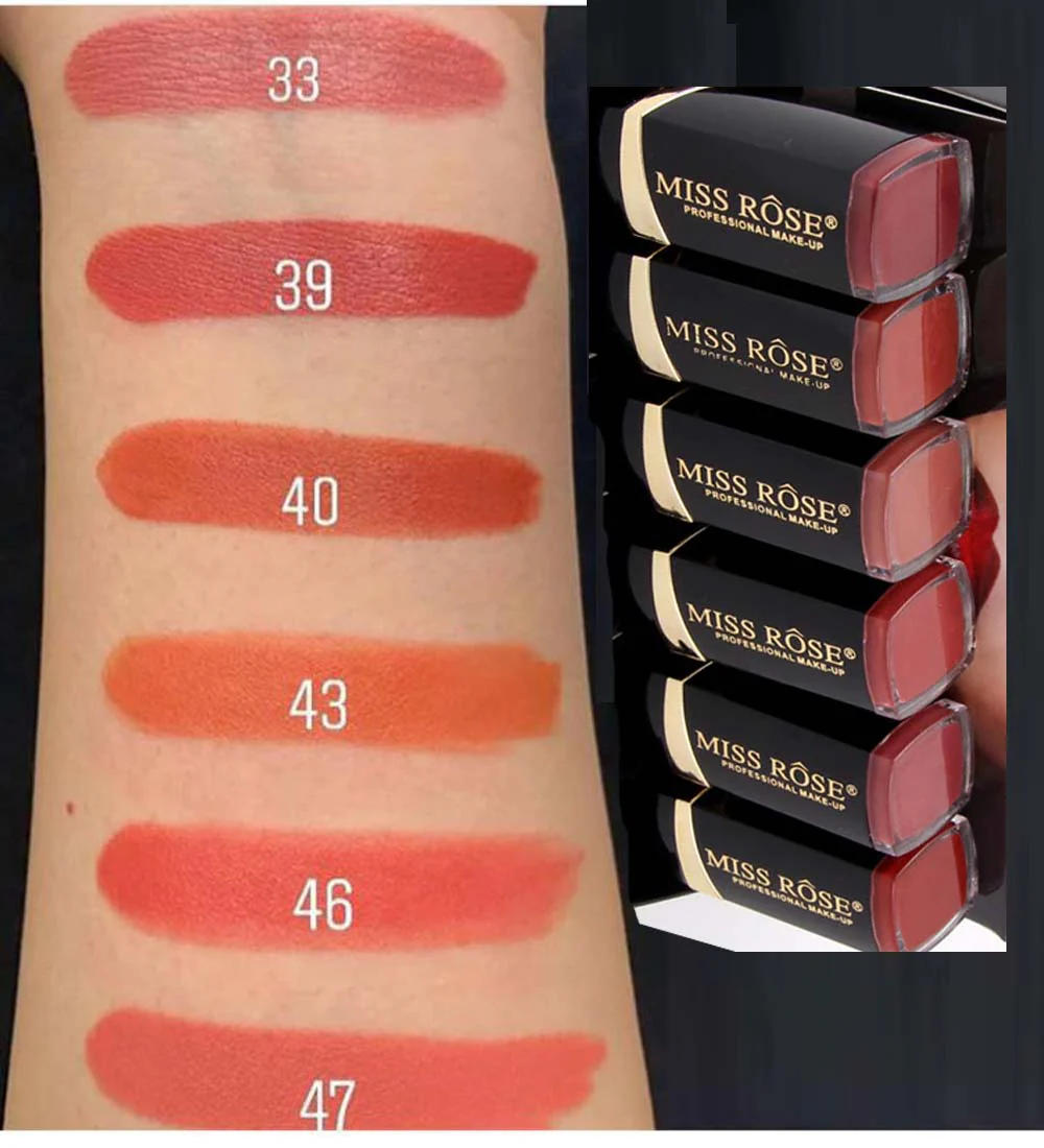 Miss Rose 3D Mineral Lipstick - Black - Image 3