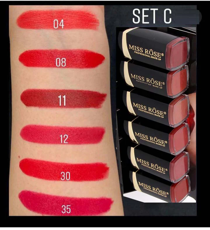 Miss Rose 3D Mineral Lipstick - Black - Image 4