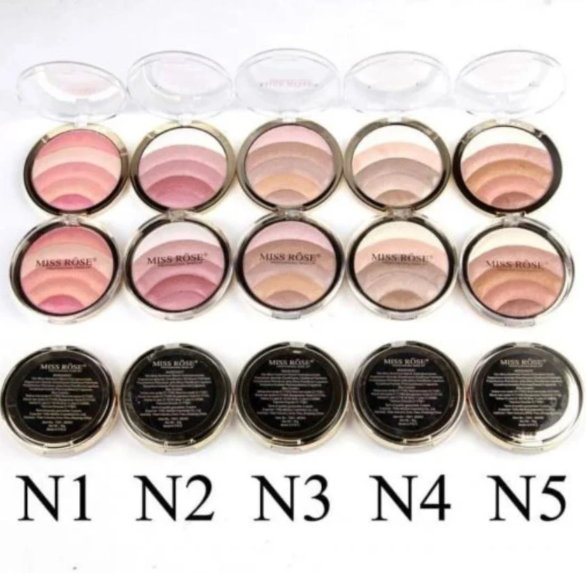 MISS ROSE 5 in 1 Eye shadow and Highlighter - Image 5