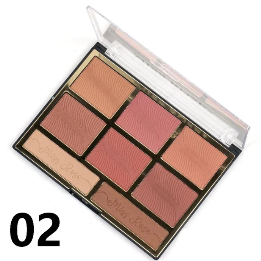 Miss Rose 6 color blush & 2 color bronzer - Image 3