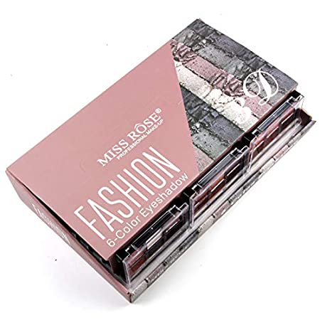 Miss Rose 6 Color Fashion Eyeshadow Palette - Image 3
