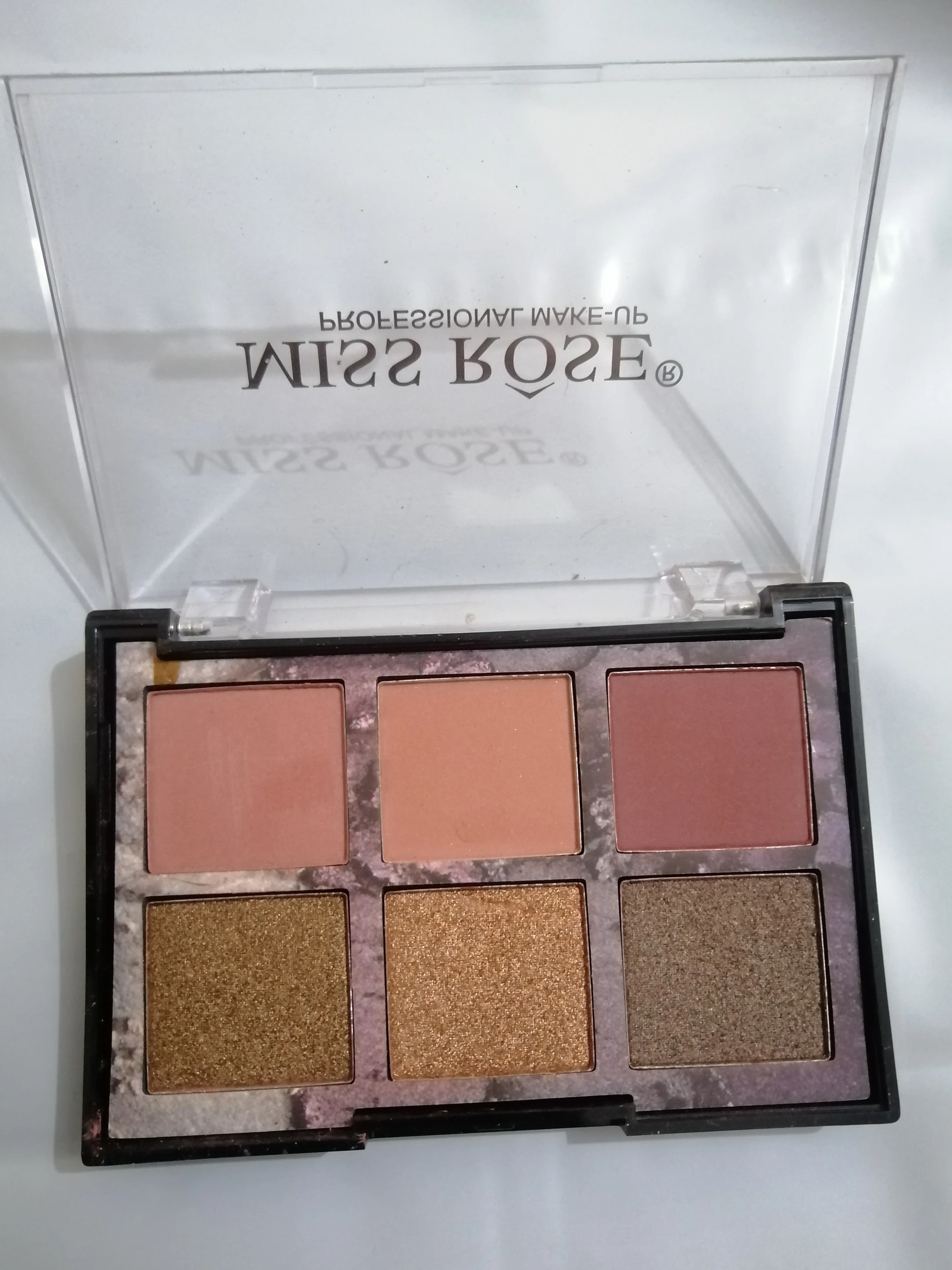 Miss Rose 6 Color Fashion Eyeshadow Palette - Image 6