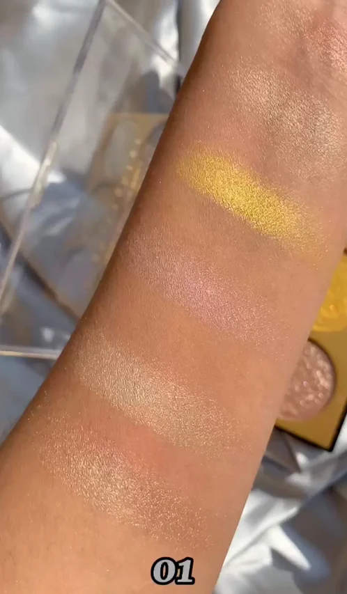 Miss Rose 6 color Radiant Glow Highlighter - Image 5