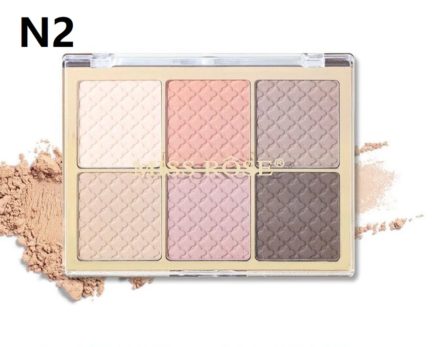 Miss Rose 6 Color Square Face Kit - Image 3