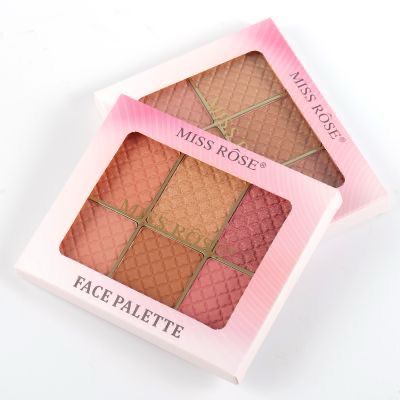 Miss Rose 6 Color Square Face Kit - Image 4