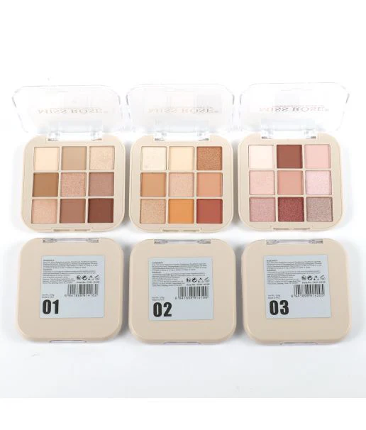 Miss Rose 9 Color mini Eyeshadow Palette - Image 2