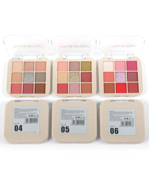 Miss Rose 9 Color mini Eyeshadow Palette - Image 3