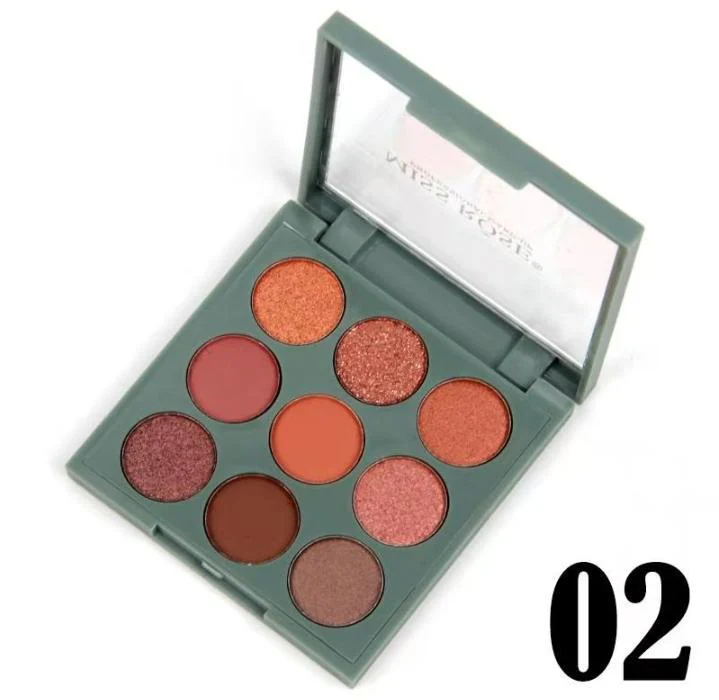 Miss Rose 9 Colour Eyeshadow Kit - Image 4