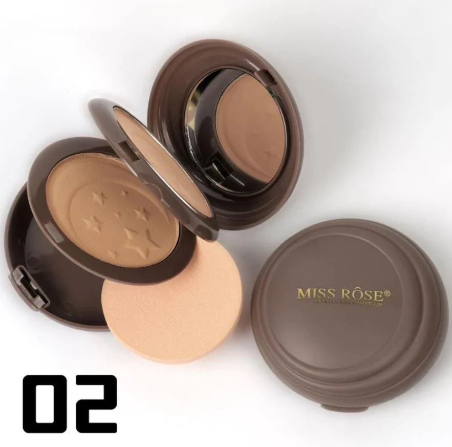 Miss Rose Brown Triangle Compact powder - Image 3