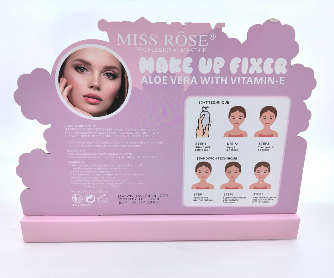 Miss Rose Ever Fresh Makeup Fixer - Image 3