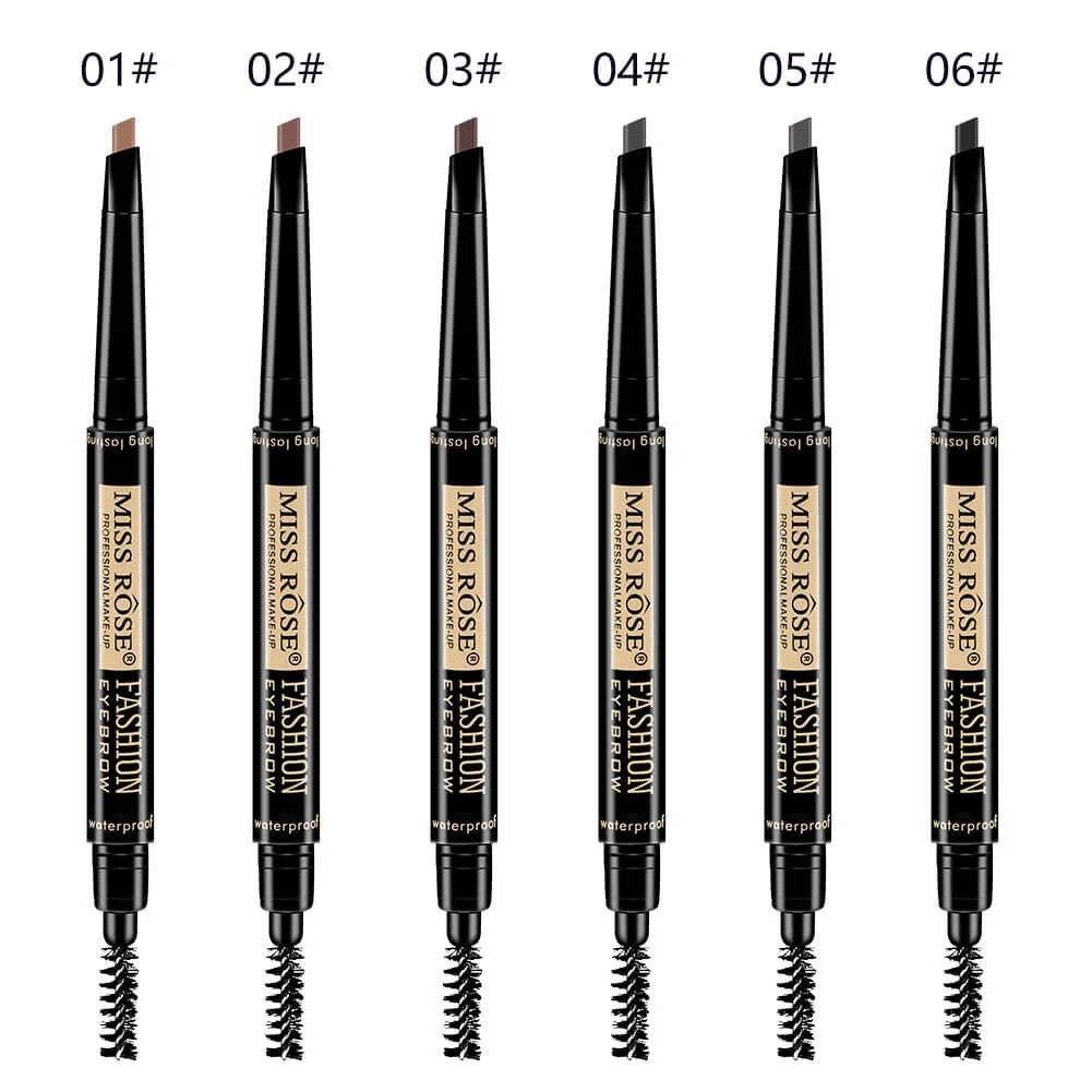 Miss Rose Fashion 2 in 1 Eyebrow Pencil - Image 2