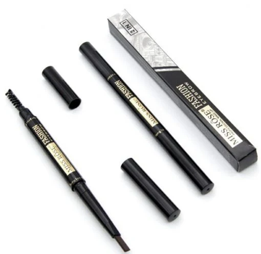 Miss Rose Fashion 2 in 1 Eyebrow Pencil - Image 5