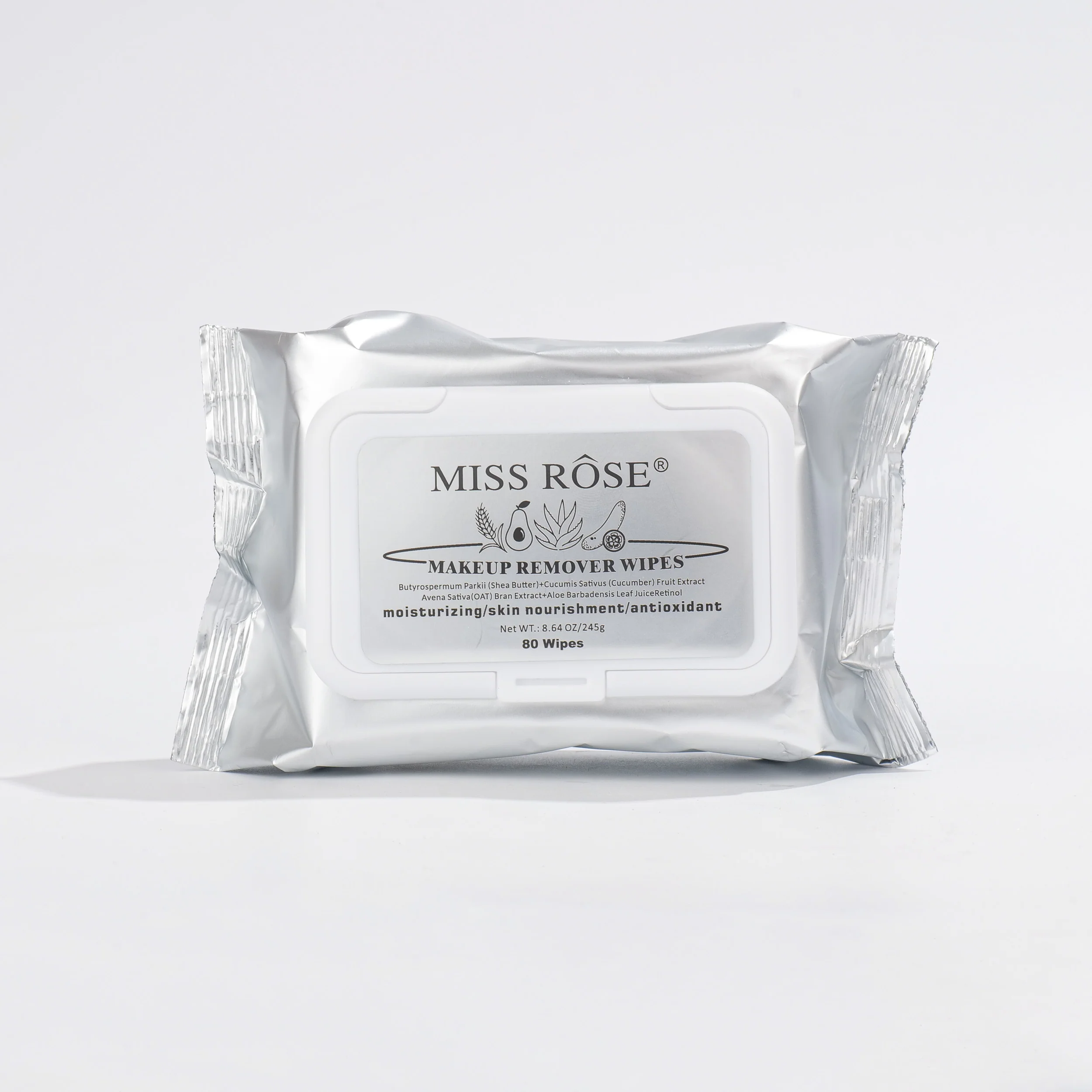 Miss Rose Fruity Makeup Remover Wipes - Image 4