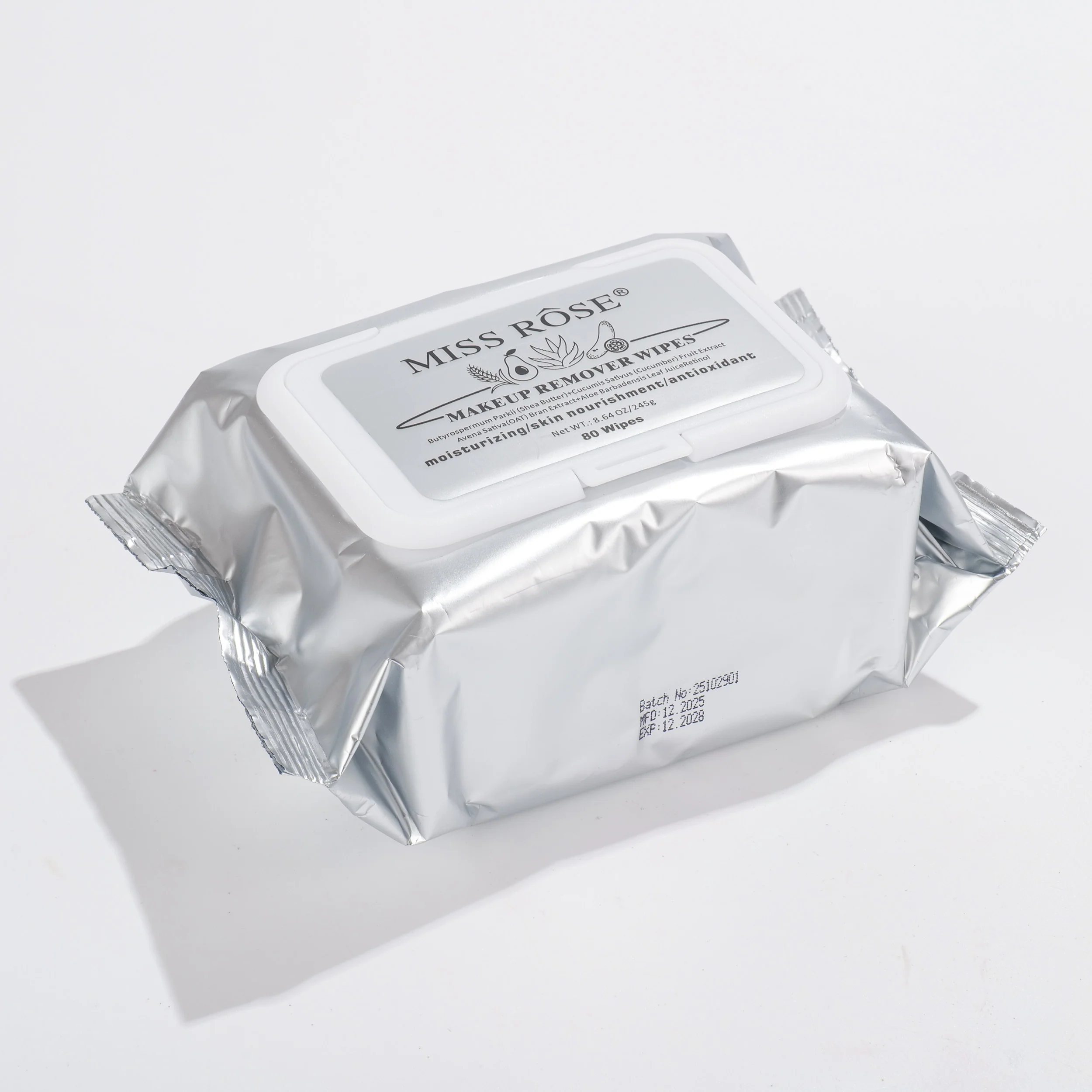 Miss Rose Fruity Makeup Remover Wipes - Image 5