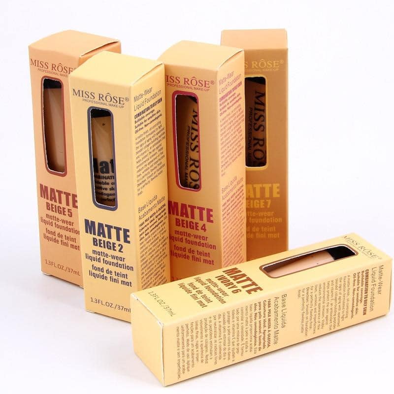 MISS ROSE Full Coverage Matte Foundation - Image 3