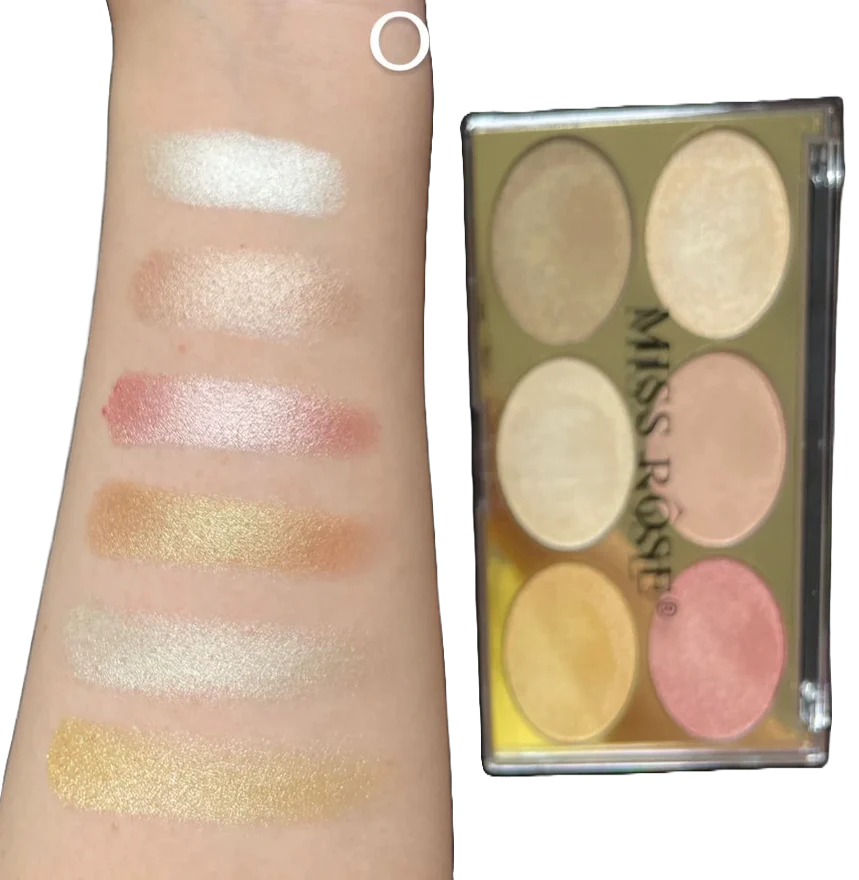 Miss rose Gilded Ellipse highlighters Kit - Image 3