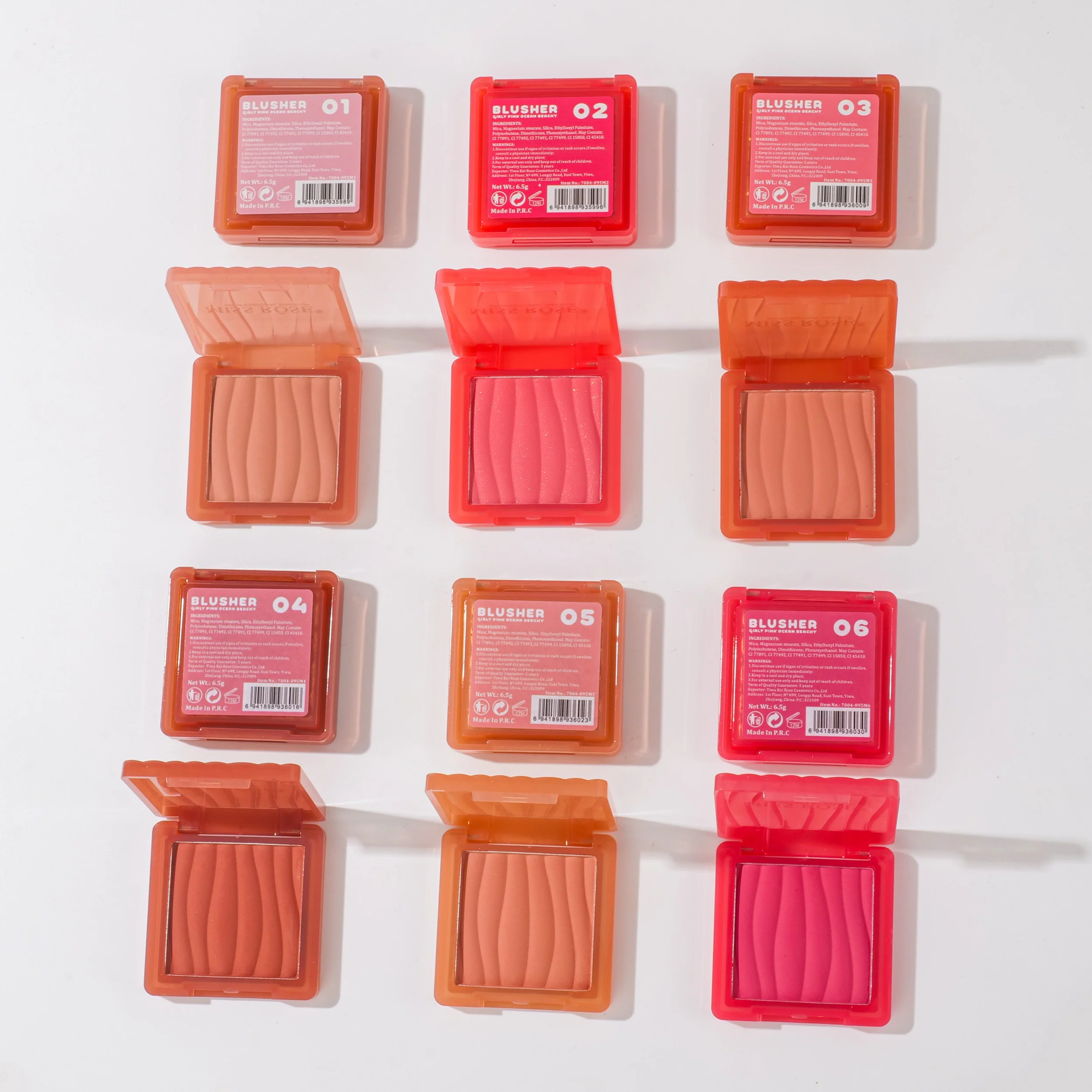 Miss Rose Girly Pink Ocean Beachy Blusher - Image 3