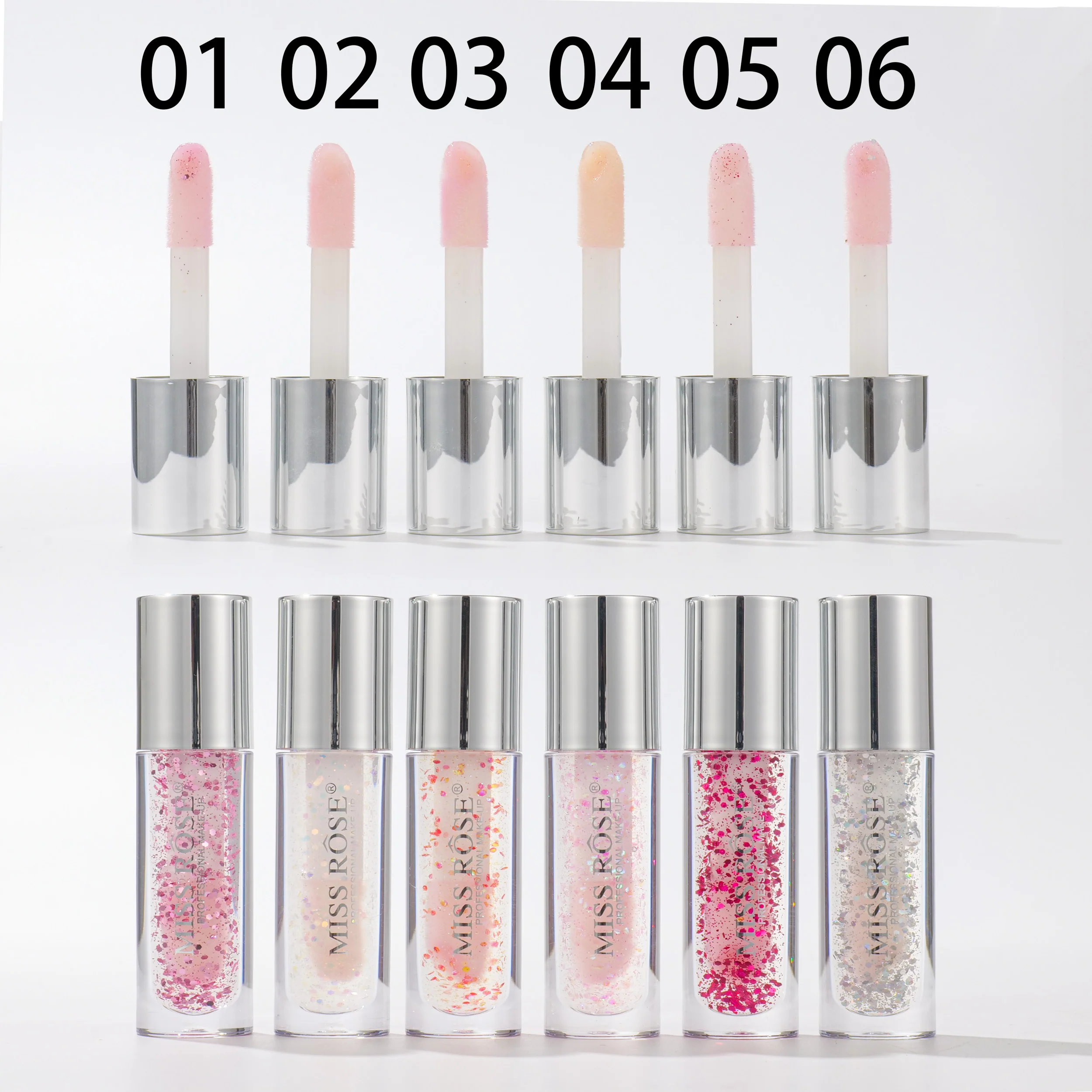 Miss Rose Glistening Magic Lip Oil - Image 2