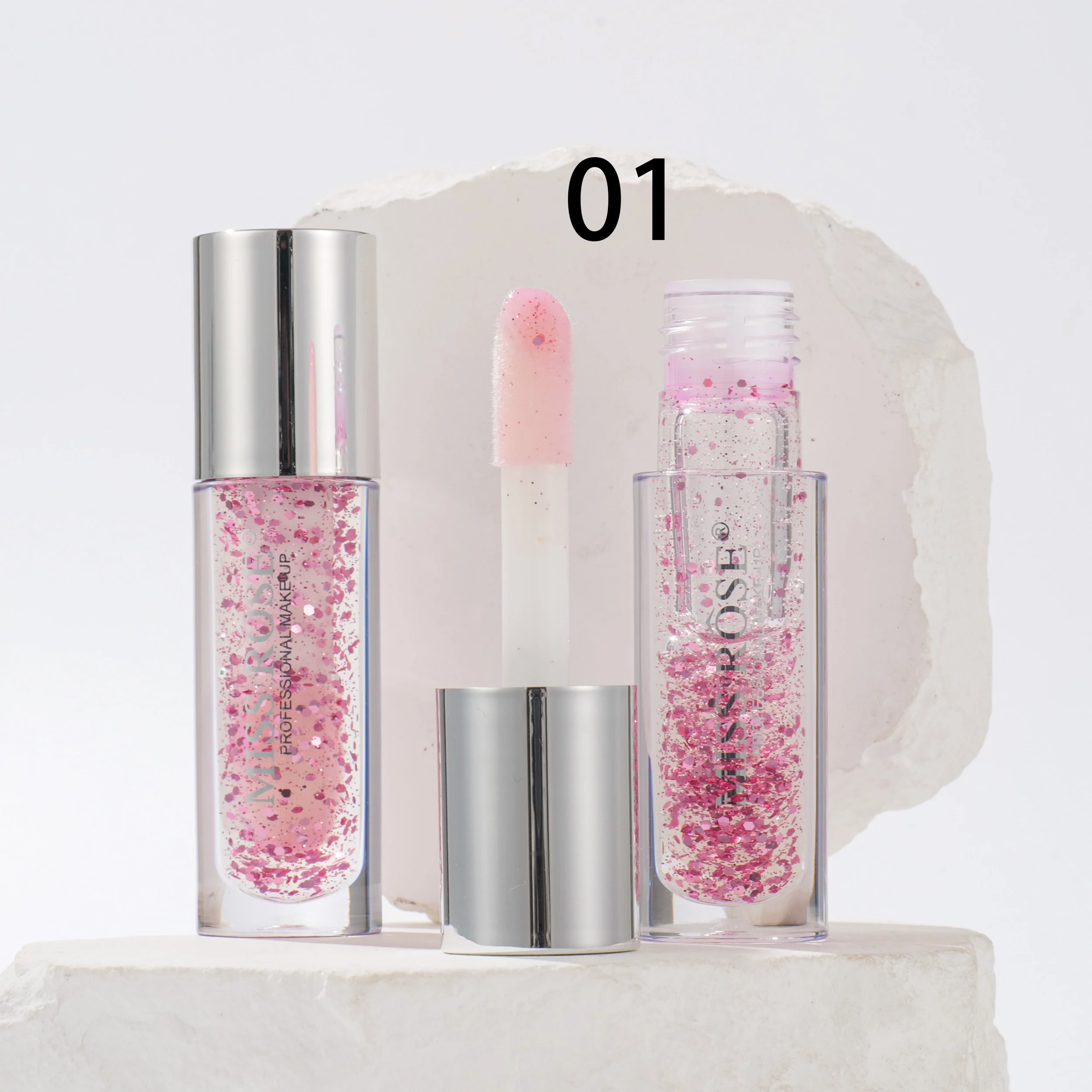 Miss Rose Glistening Magic Lip Oil - Image 3