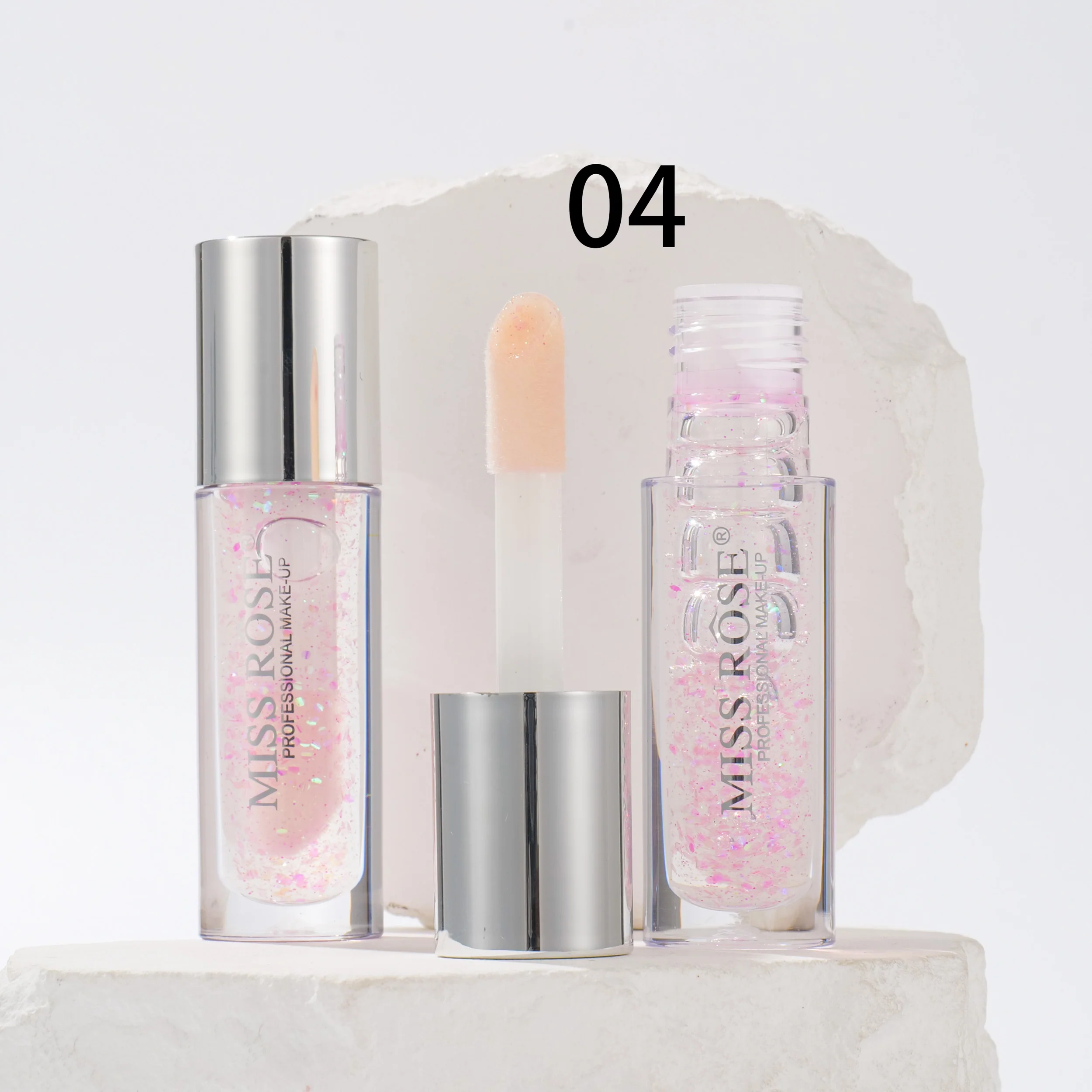 Miss Rose Glistening Magic Lip Oil - Image 6