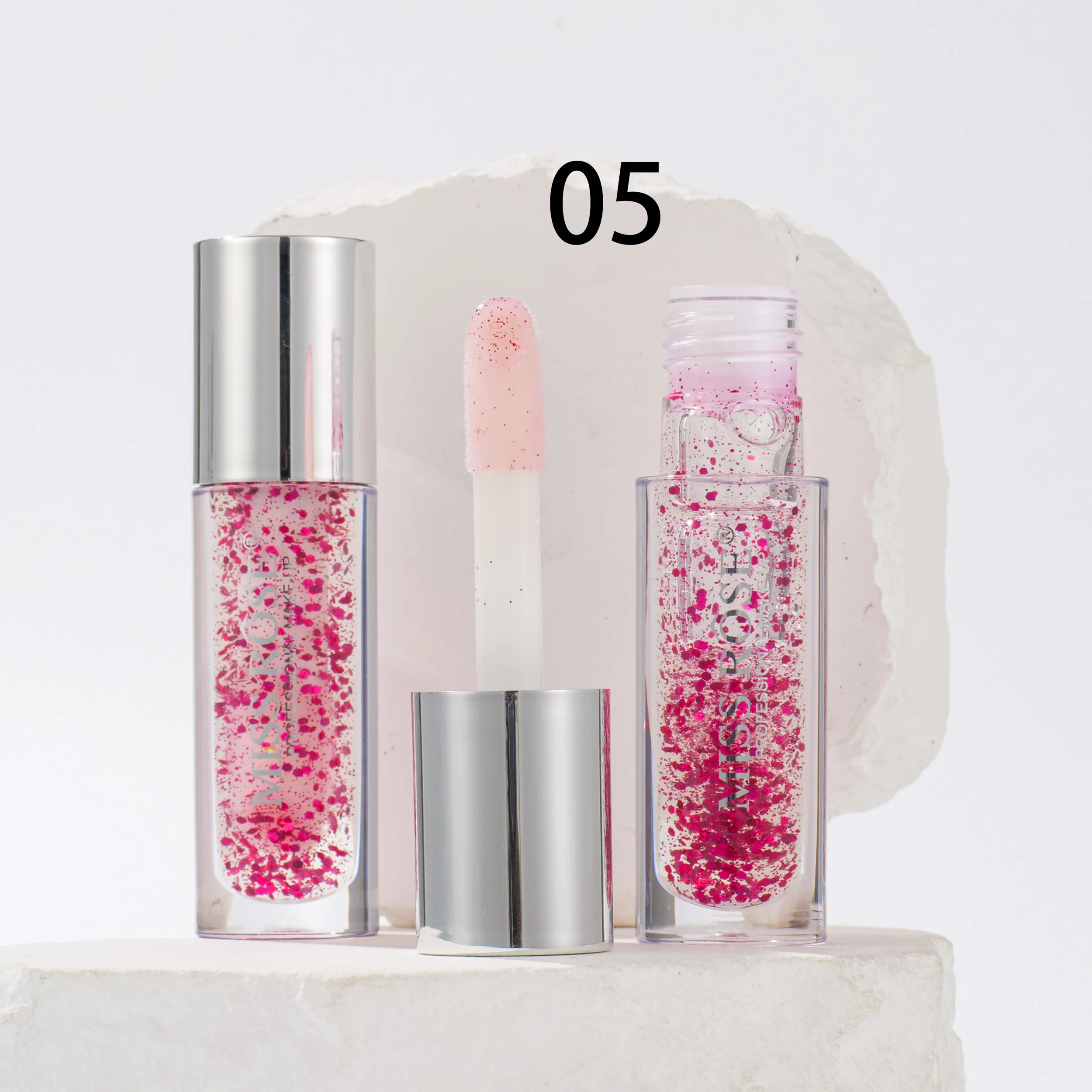 Miss Rose Glistening Magic Lip Oil - Image 7