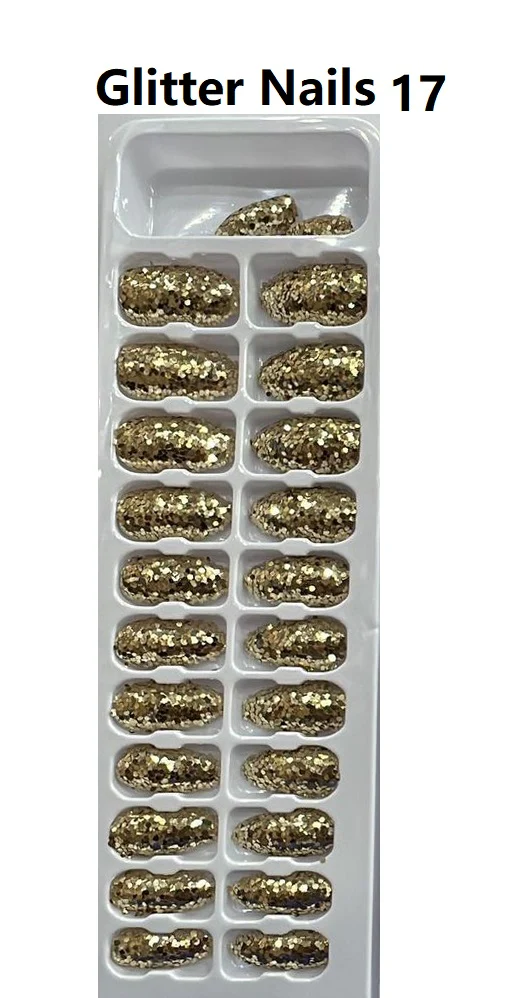 Miss Rose Glitter nails - Image 27