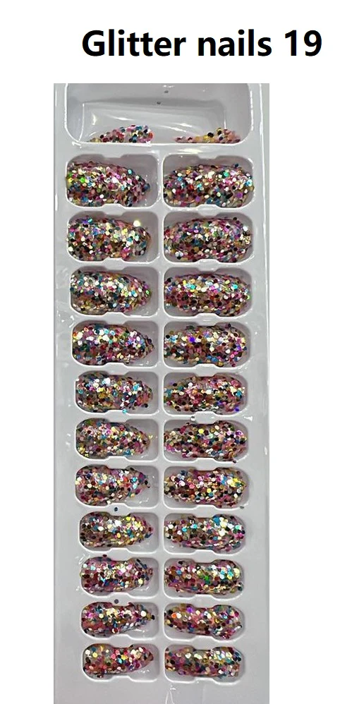 Miss Rose Glitter nails - Image 29