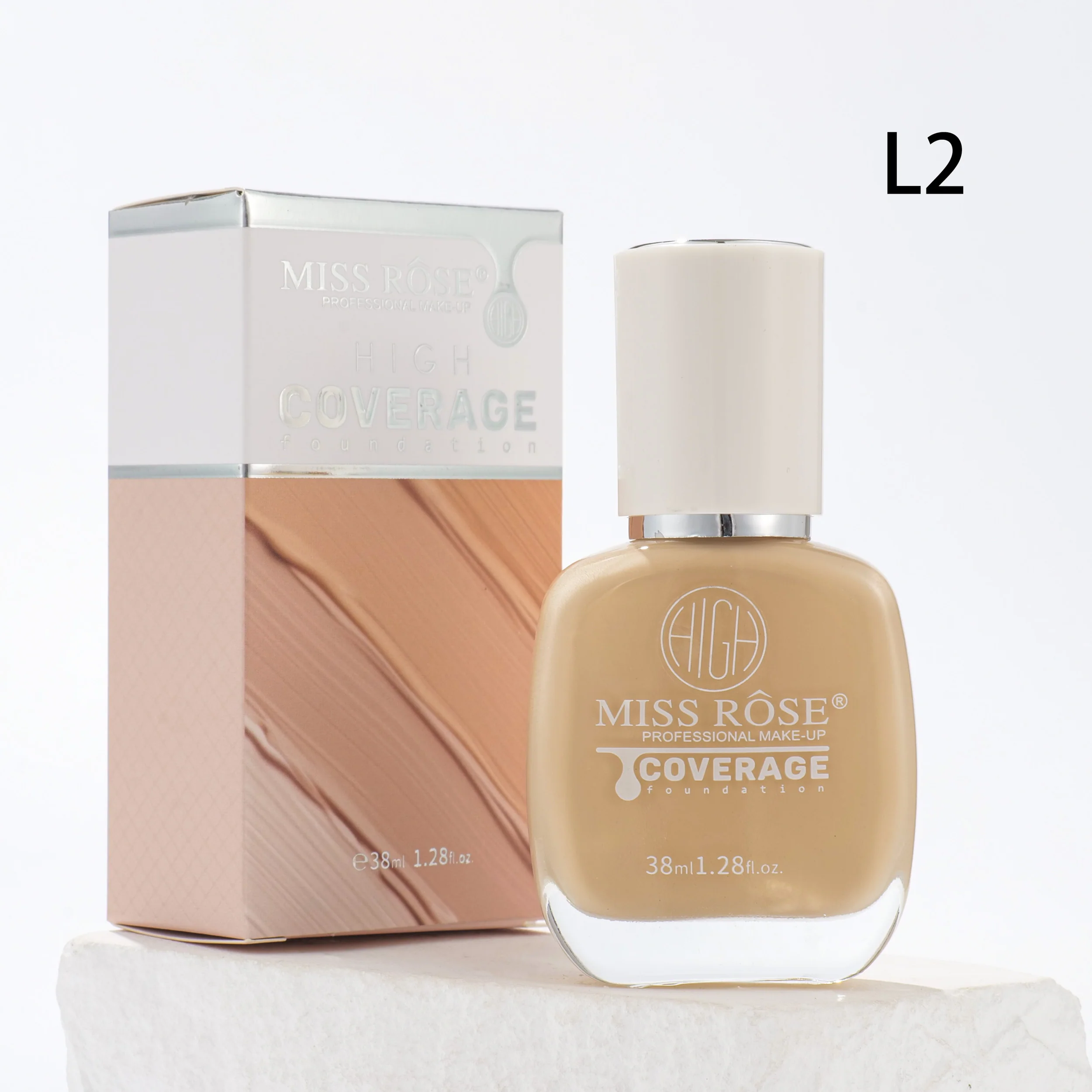Miss Rose High Coverage Foundation - Image 2
